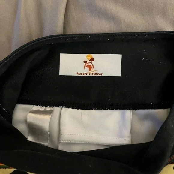 Ruva Arfic Wear Full Length Leggings Geometric Tribal Colorful Size 6 - Picture 4 of 4